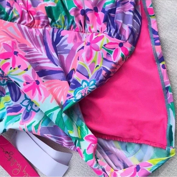 New Lilly Pulitzer Tankini Bliss Halter Top - Picture 5 of 6
